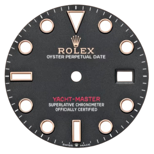 Yacht-Master Rose Gold With Black Dial