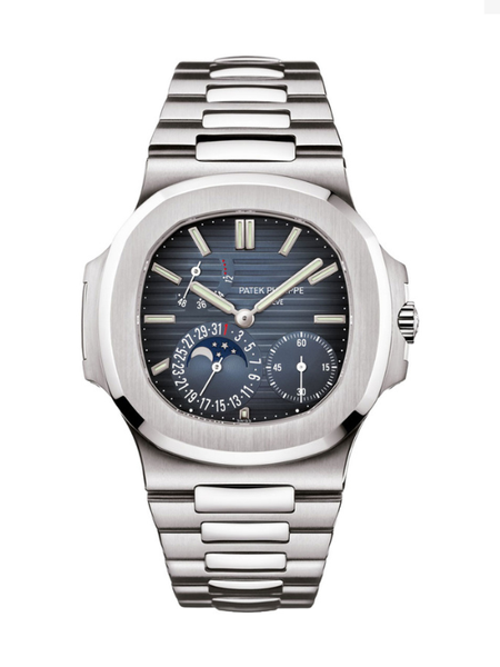 PP Moon Phase Nautilus | Blue Dial