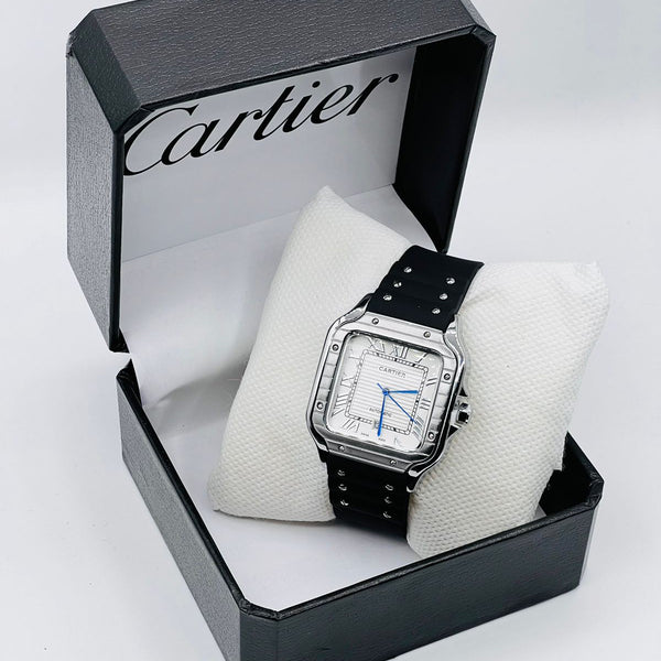 Cartier Santos Dumont | White & Silver
